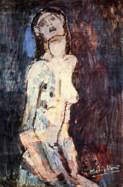Modigliani - Nude, Nudo Dolente by Modigliani